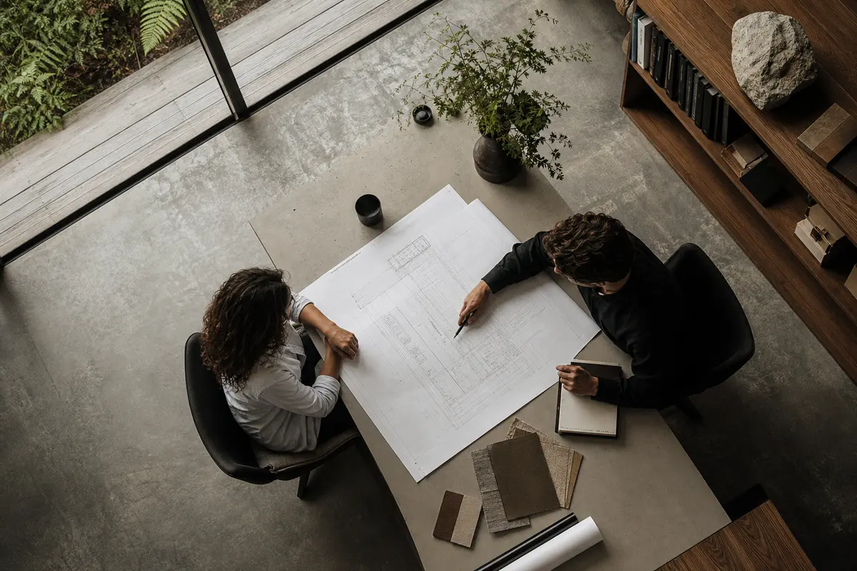 Editorial platform planning scene for ROI Dashboard in South Hill, New York