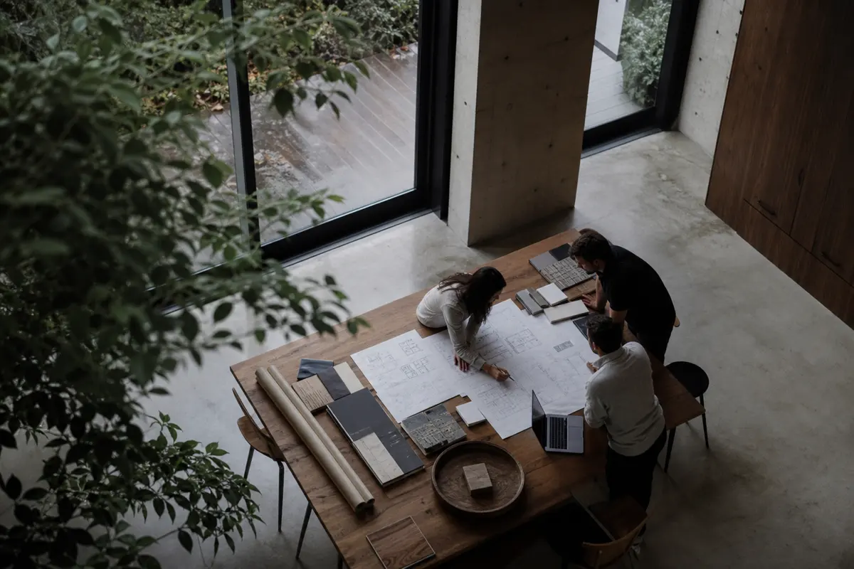 Editorial platform planning scene for Custom Software in Stony Brook University, New York