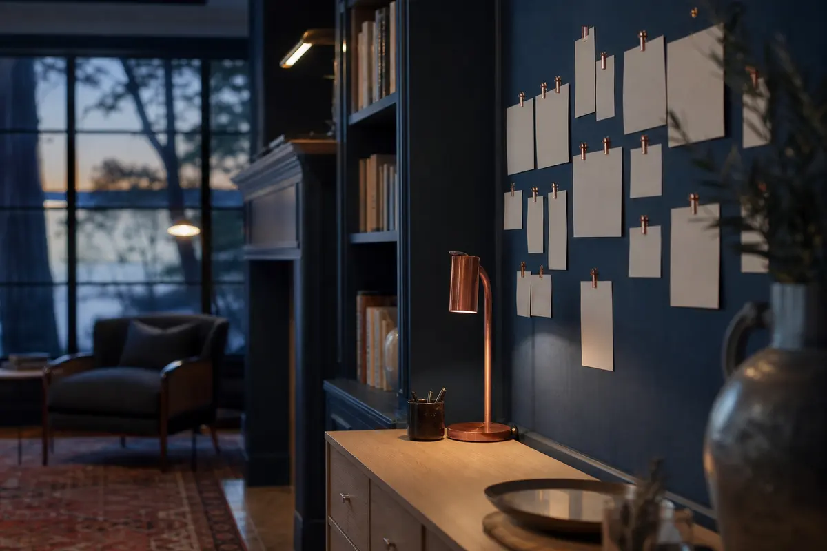 Editorial marketing planning scene for Wading River, New York