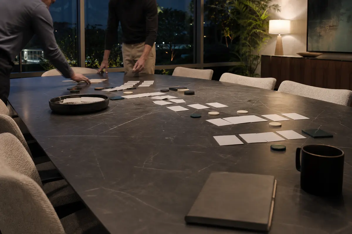Editorial platform planning scene for Custom Software in Washingtonville, New York