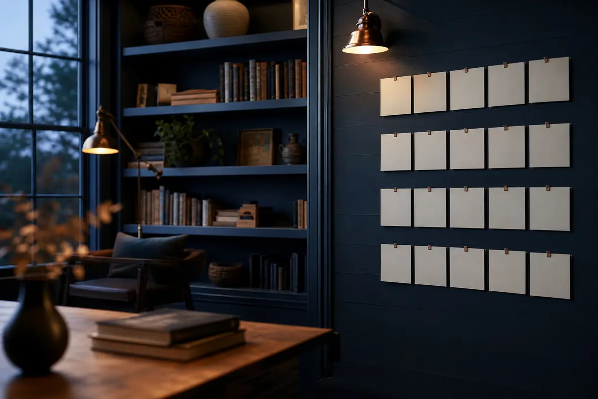 Editorial marketing planning scene for Yaphank, New York