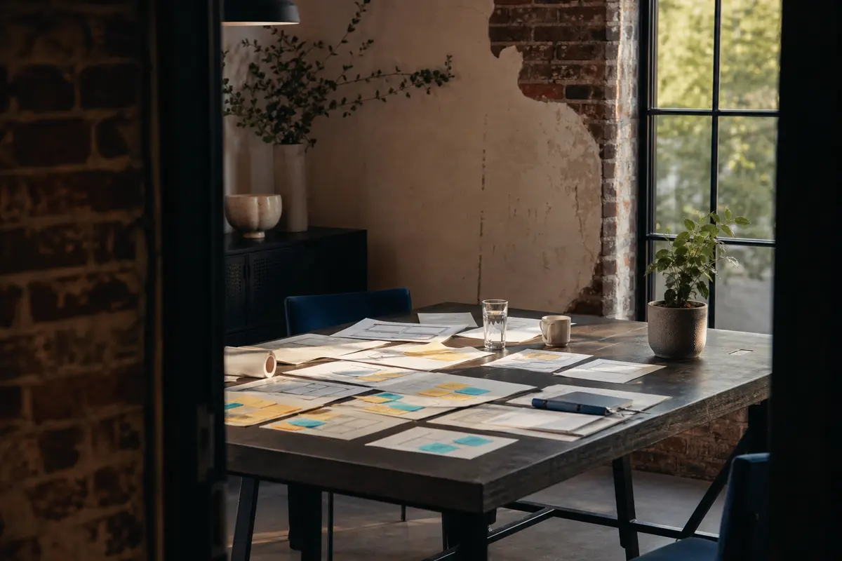 Editorial marketing planning scene for Local Service Ads in Apex, North Carolina