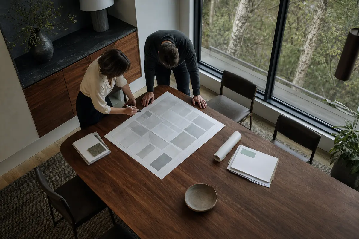 Editorial marketing planning scene for Belmont, North Carolina