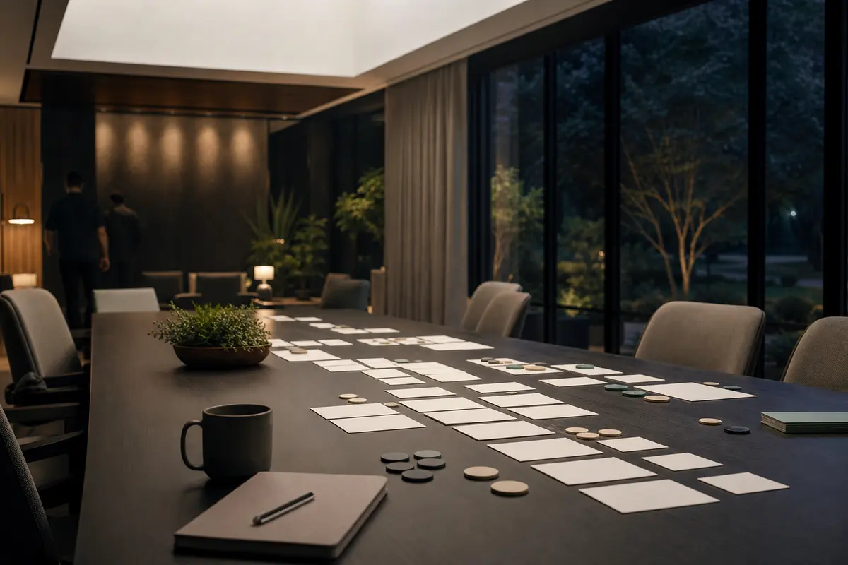 Editorial platform planning scene for Dedicated Hosting in Cary, North Carolina