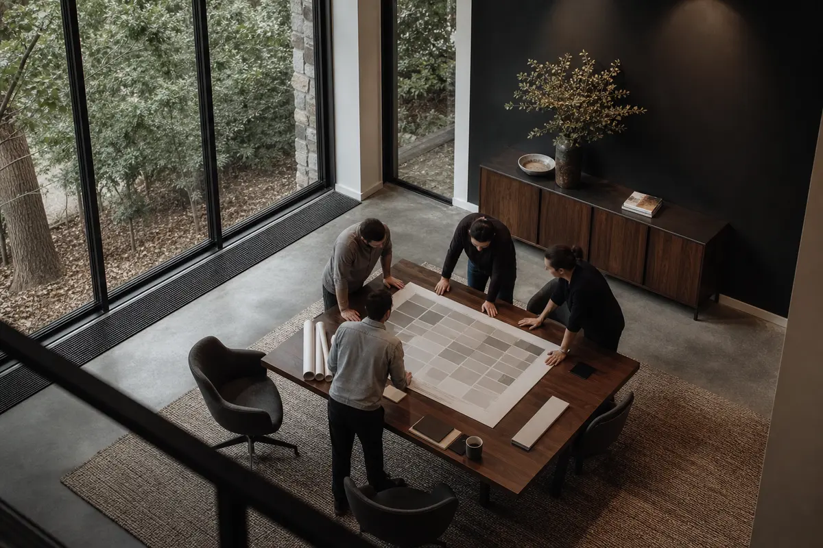 Editorial marketing planning scene for Reputation & Reviews in Cherryville, North Carolina