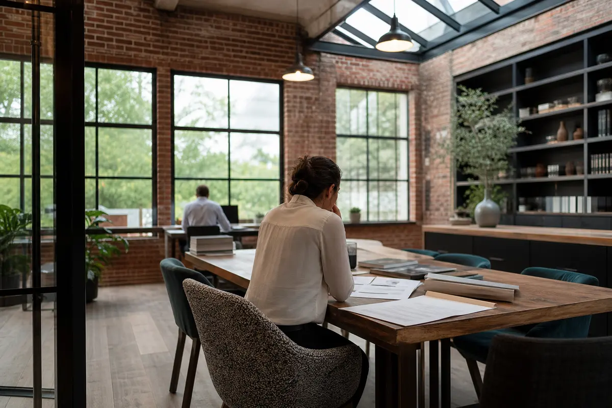 Editorial marketing planning scene for AI SEO in Dallas, North Carolina