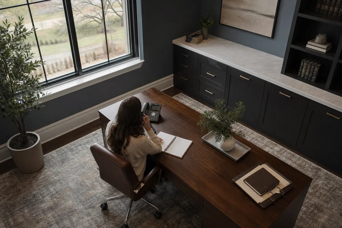 Editorial intake planning scene for Automation in Gibsonville, North Carolina