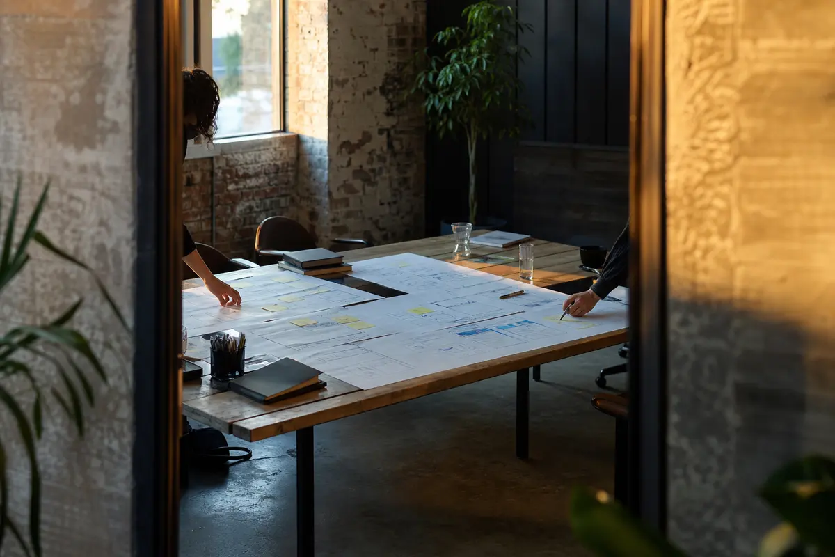 Editorial marketing planning scene for Programmatic SEO in Greenville, North Carolina