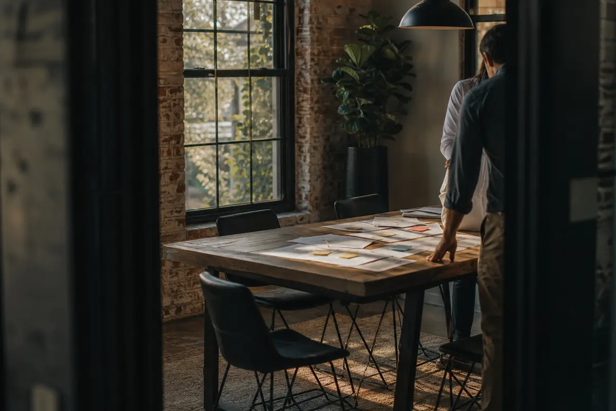 Editorial marketing planning scene for Legal News in Morganton, North Carolina