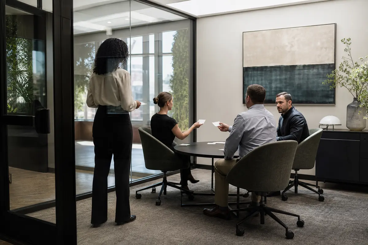 Editorial intake planning scene for Automation in Murraysville, North Carolina