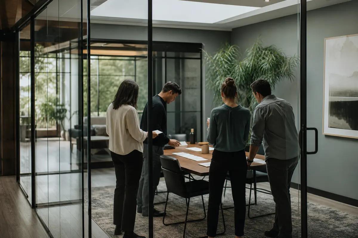 Editorial intake planning scene for AI Answering in Raleigh, North Carolina