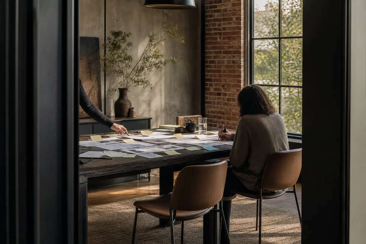 Editorial marketing planning scene for Reputation & Reviews in Rolesville, North Carolina