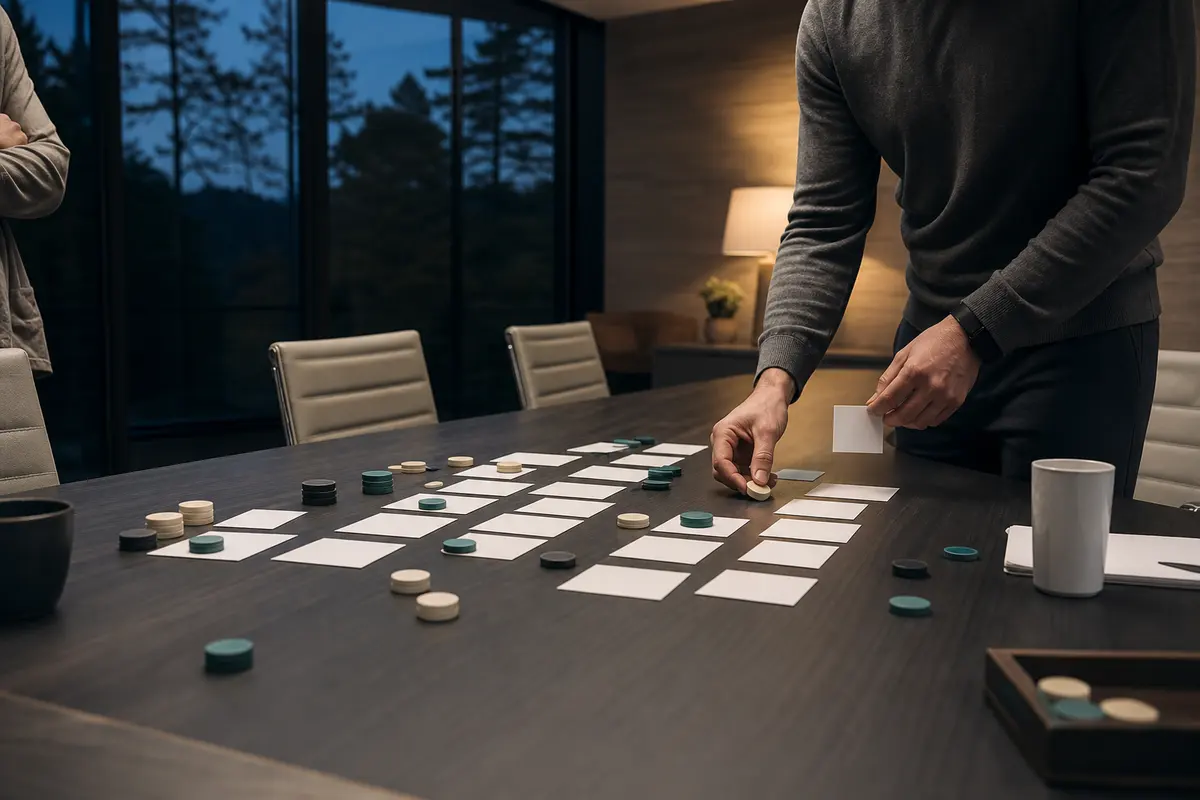 Editorial platform planning scene for Custom Software in Sawmills, North Carolina