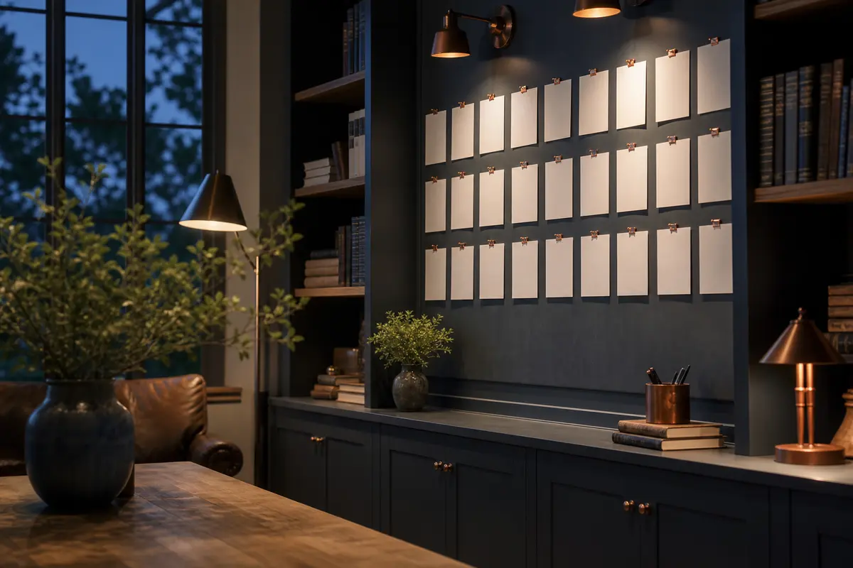 Editorial marketing planning scene for AI SEO in Silver Lake, North Carolina