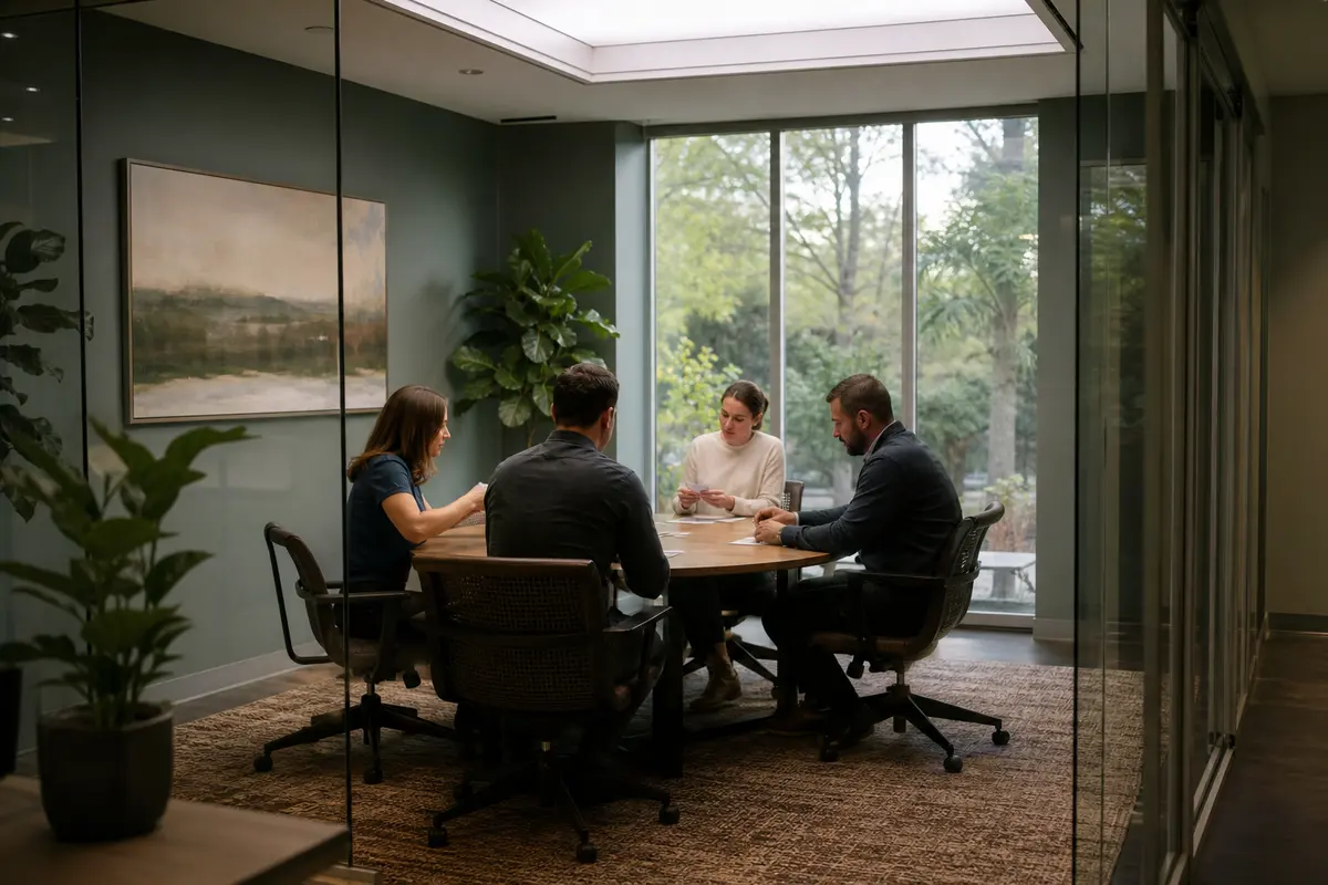Editorial intake planning scene for Lead Attribution in Stallings, North Carolina
