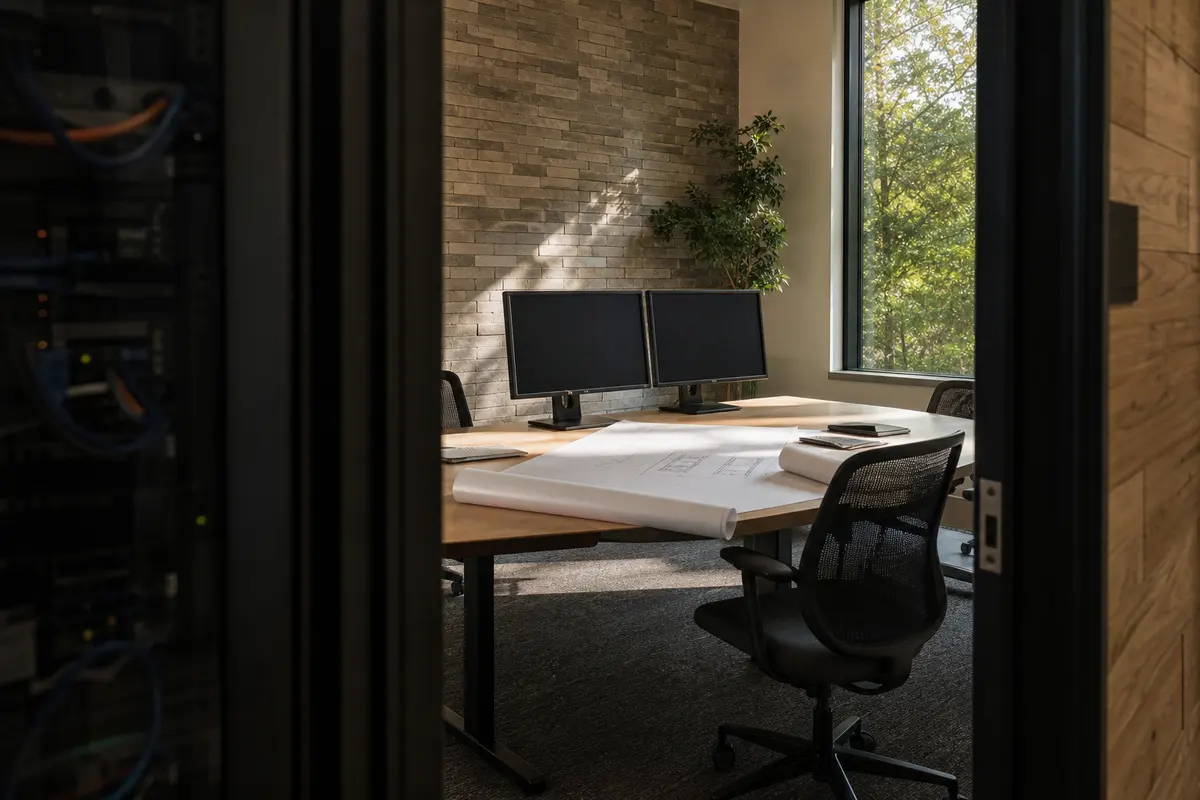 Editorial platform planning scene for Custom Software in Summerfield, North Carolina