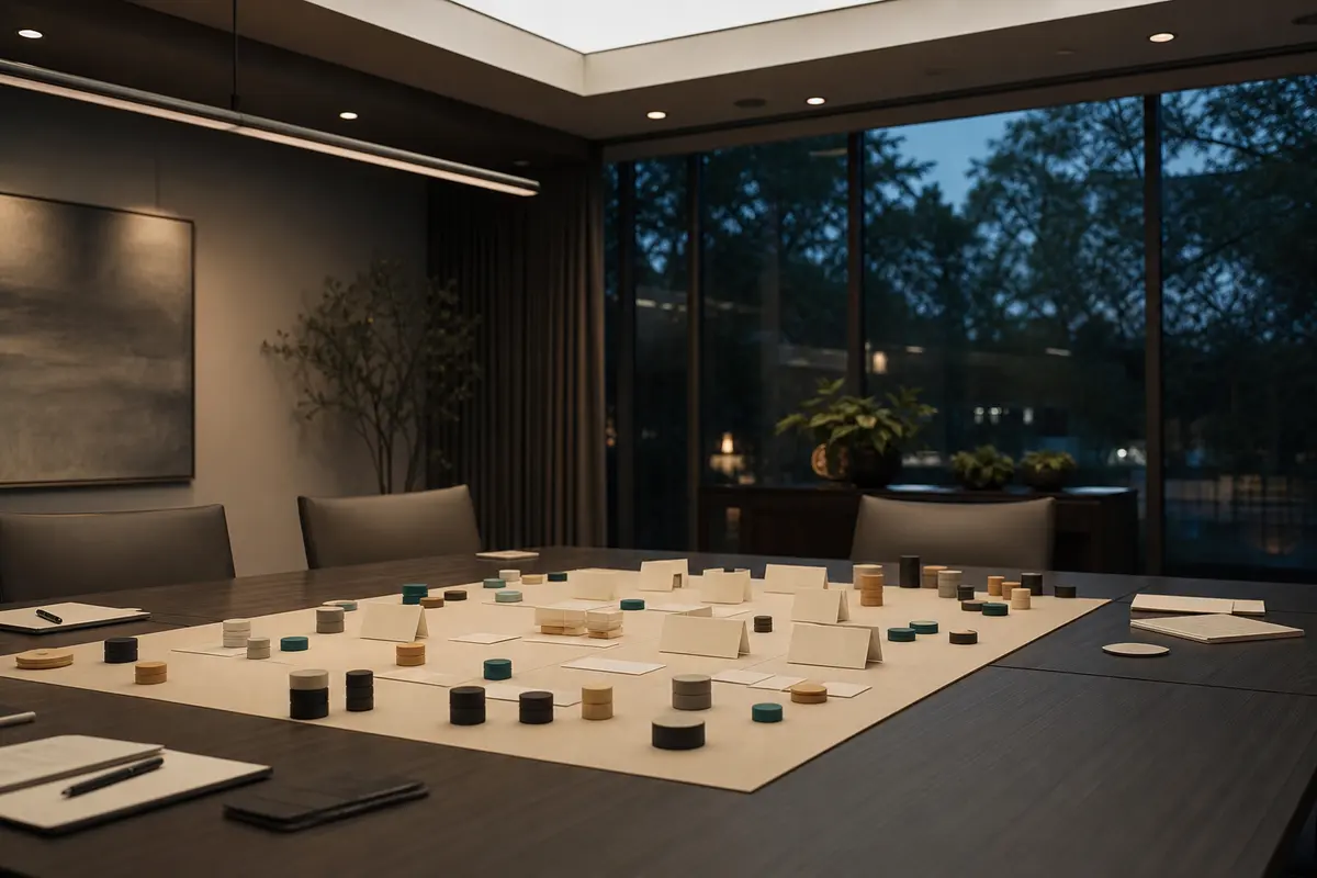 Editorial platform planning scene for Custom Software in Wake Forest, North Carolina