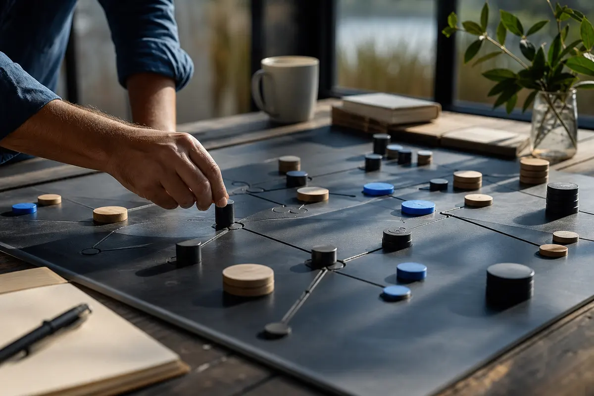 Editorial platform planning scene for Custom Software in Westport, North Carolina