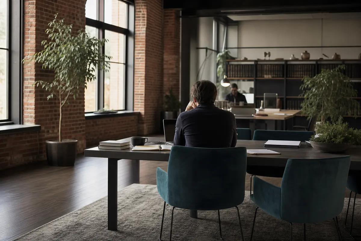 Editorial marketing planning scene for Akron, Ohio