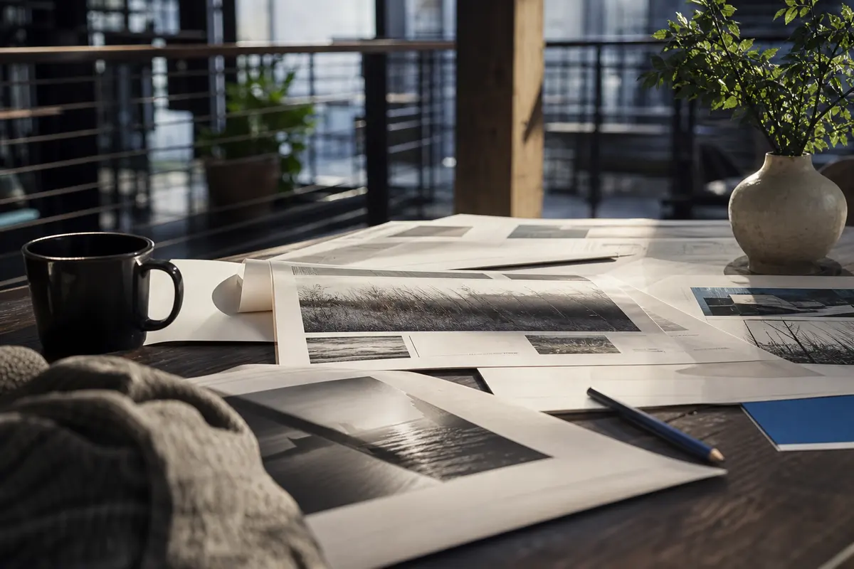 Editorial marketing planning scene for Barberton, Ohio