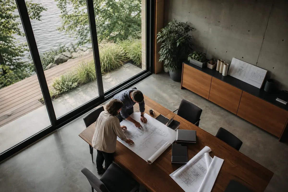 Editorial platform planning scene for Custom Software in Bay Village, Ohio
