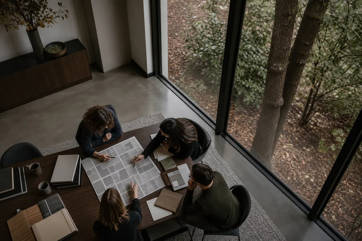 Editorial marketing planning scene for Legal News in Cleveland Heights, Ohio