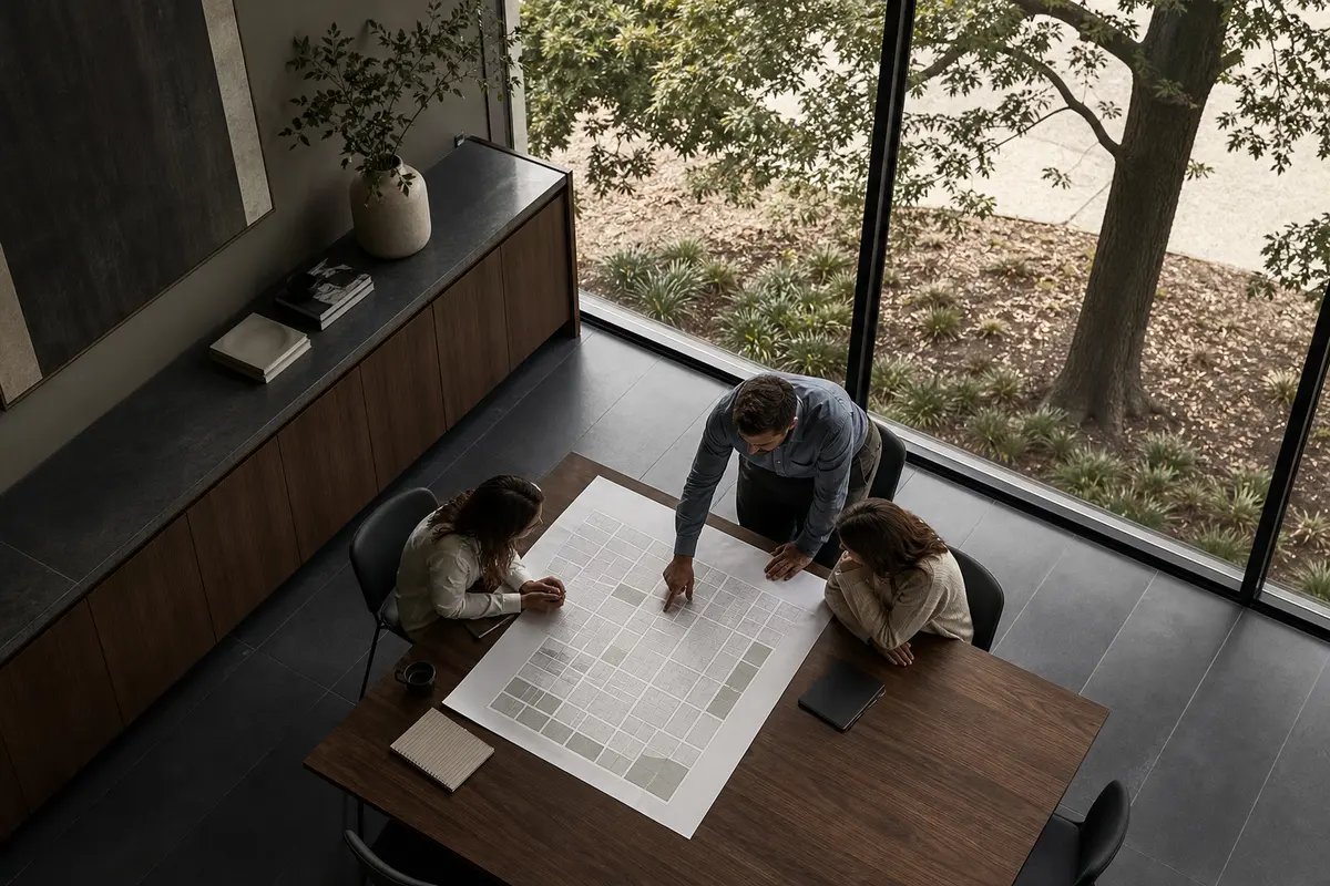 Editorial marketing planning scene for Cortland, Ohio