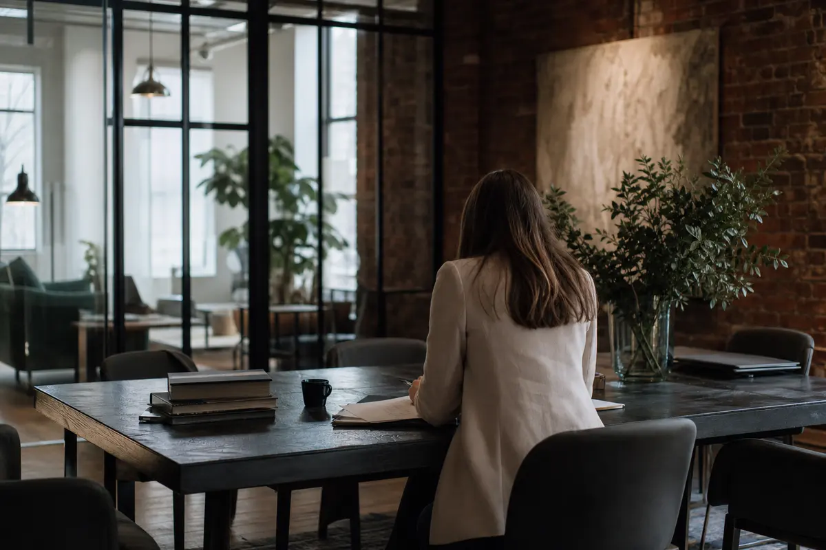 Editorial marketing planning scene for Dayton, Ohio
