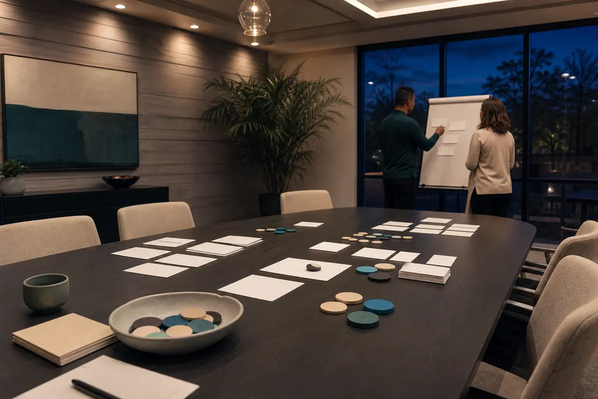 Editorial platform planning scene for Dedicated Hosting in Eaton, Ohio