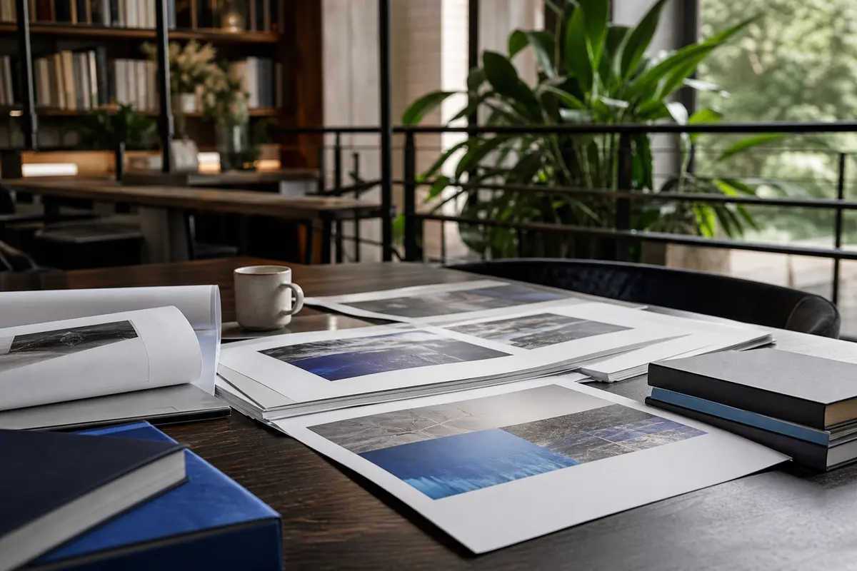 Editorial marketing planning scene for AI SEO in Fairfield, Ohio