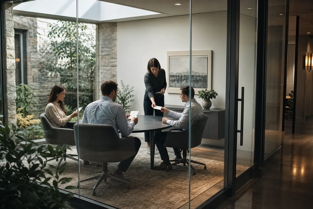 Editorial intake planning scene for Automation in Fairlawn, Ohio