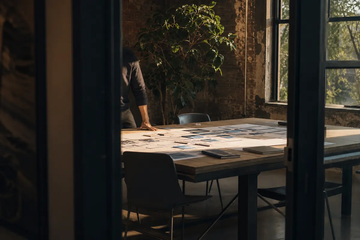 Editorial marketing planning scene for Programmatic SEO in Independence, Ohio