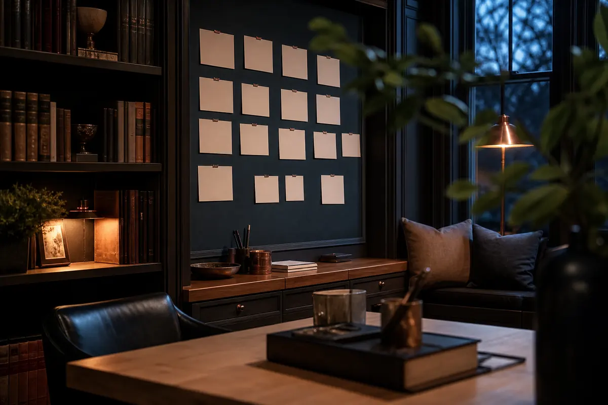 Editorial marketing planning scene for AI SEO in Kirtland, Ohio
