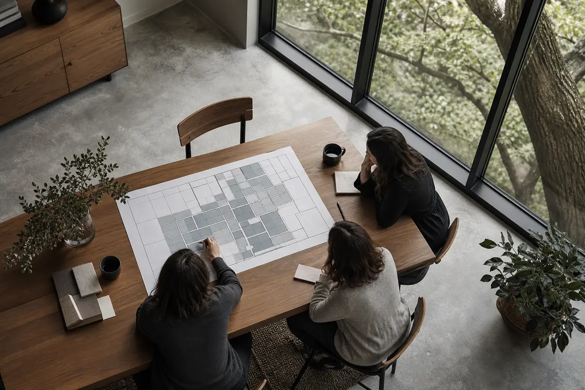 Editorial marketing planning scene for Lebanon, Ohio