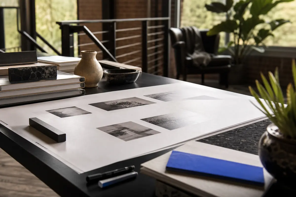 Editorial marketing planning scene for Legal News in Mansfield, Ohio