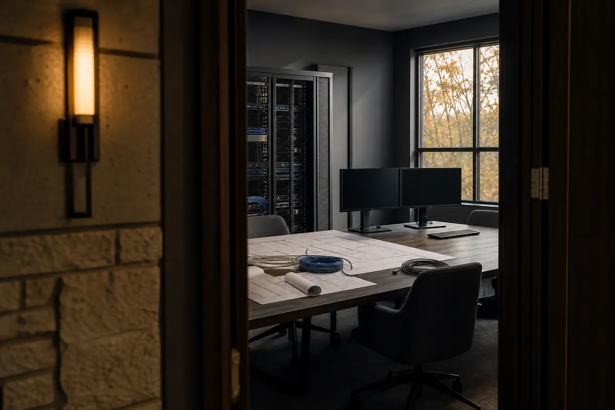 Editorial platform planning scene for Dedicated Hosting in Mount Vernon, Ohio