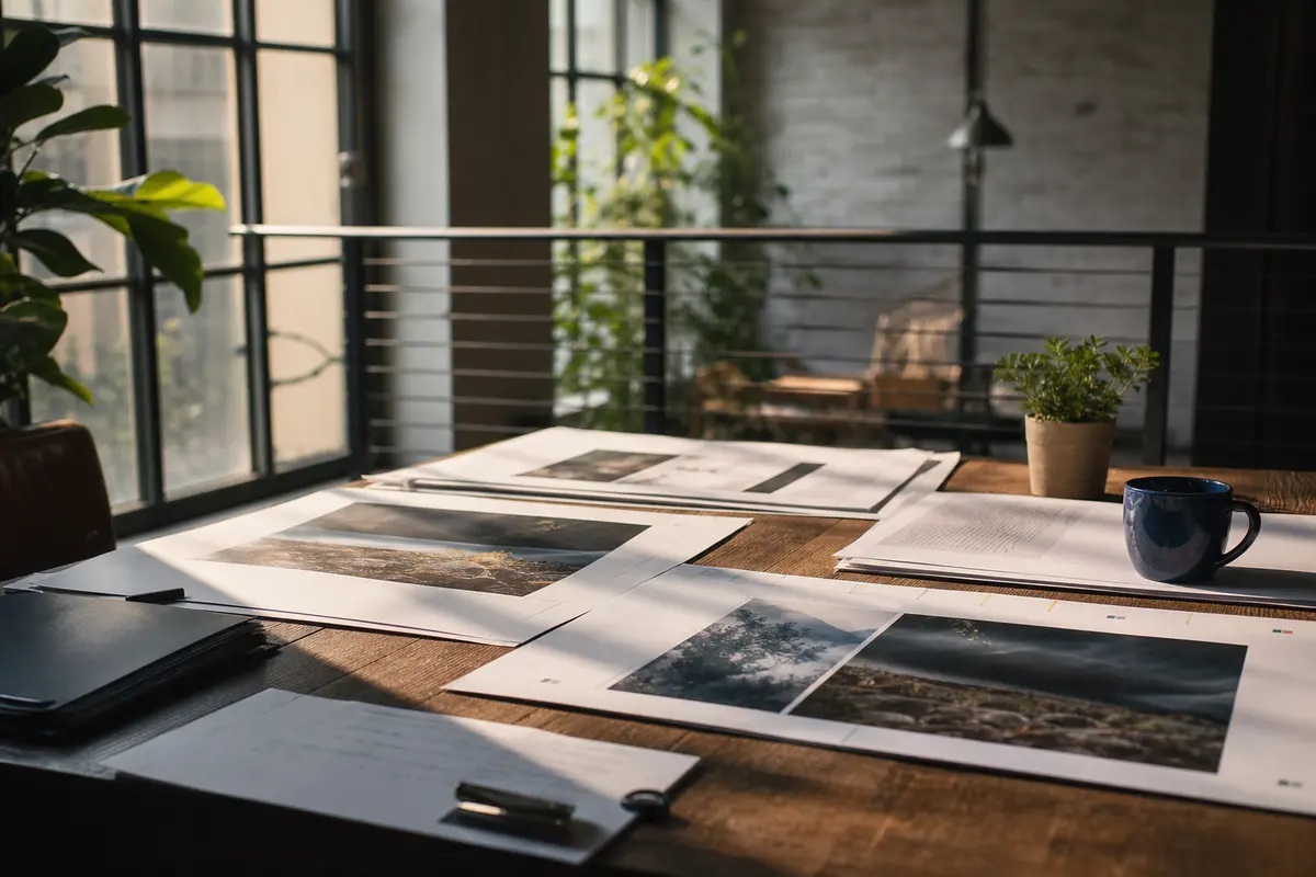 Editorial marketing planning scene for Napoleon, Ohio