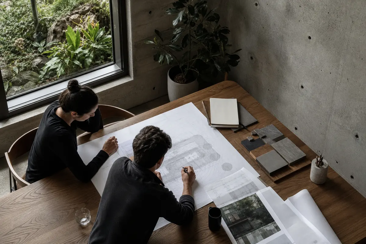 Editorial platform planning scene for Custom Software in Oregon, Ohio