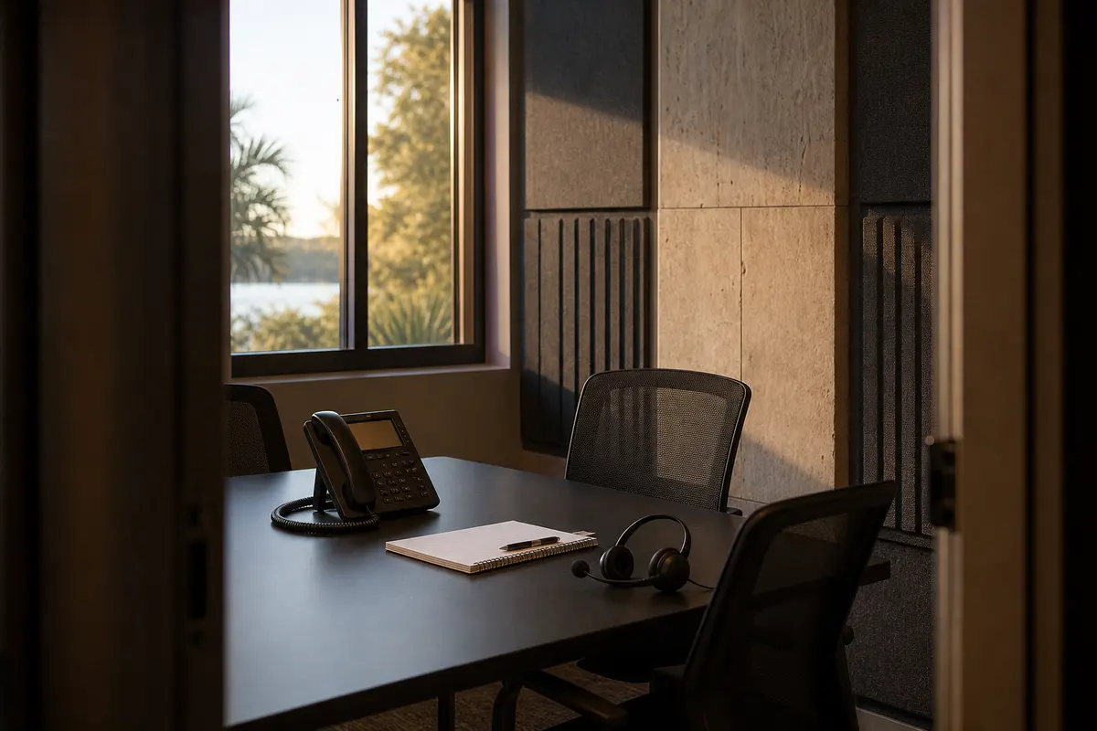 Editorial intake planning scene for AI Answering in Portage Lakes, Ohio