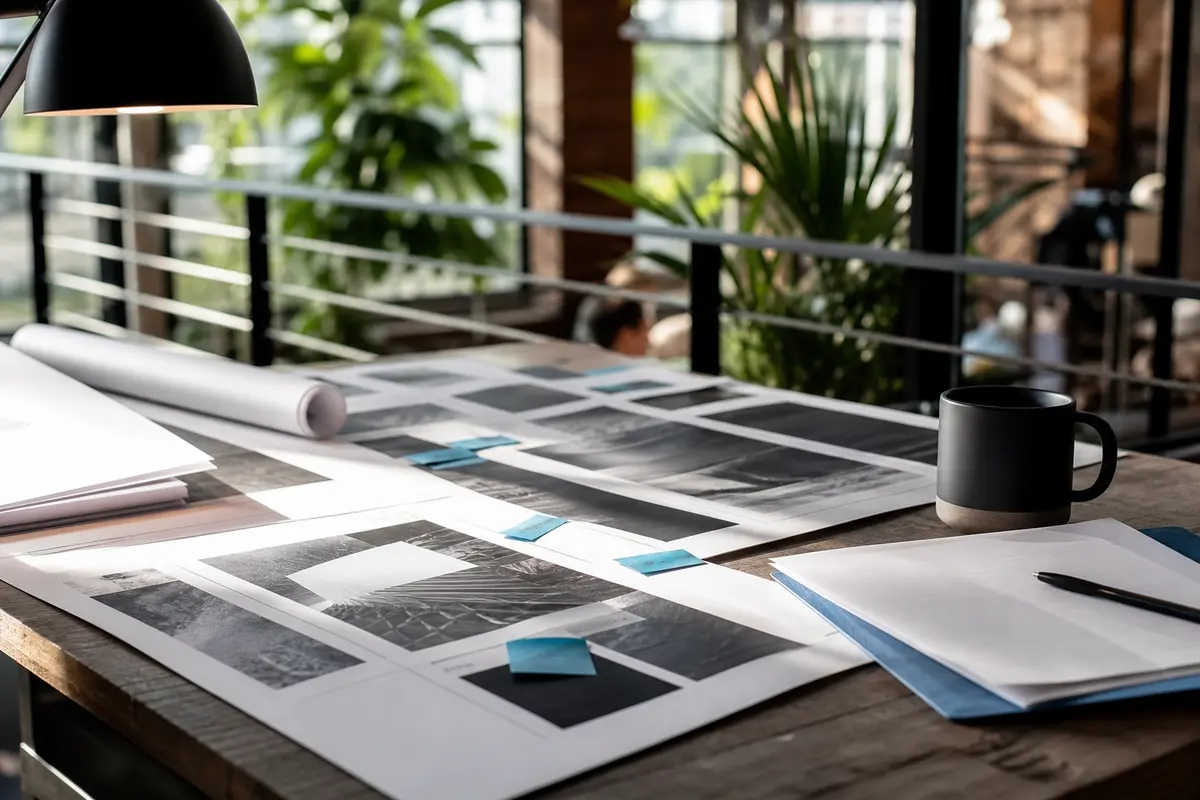Editorial marketing planning scene for Rocky River, Ohio