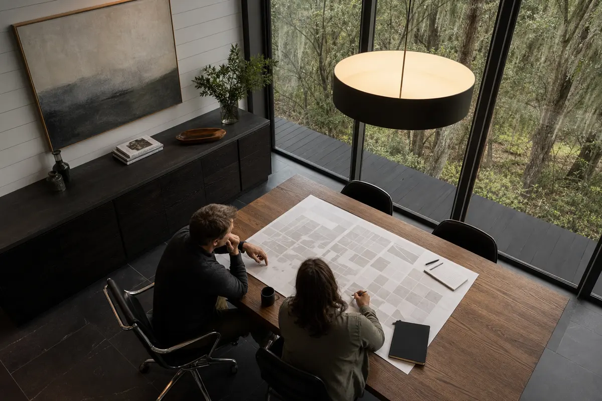 Editorial marketing planning scene for Shelby, Ohio