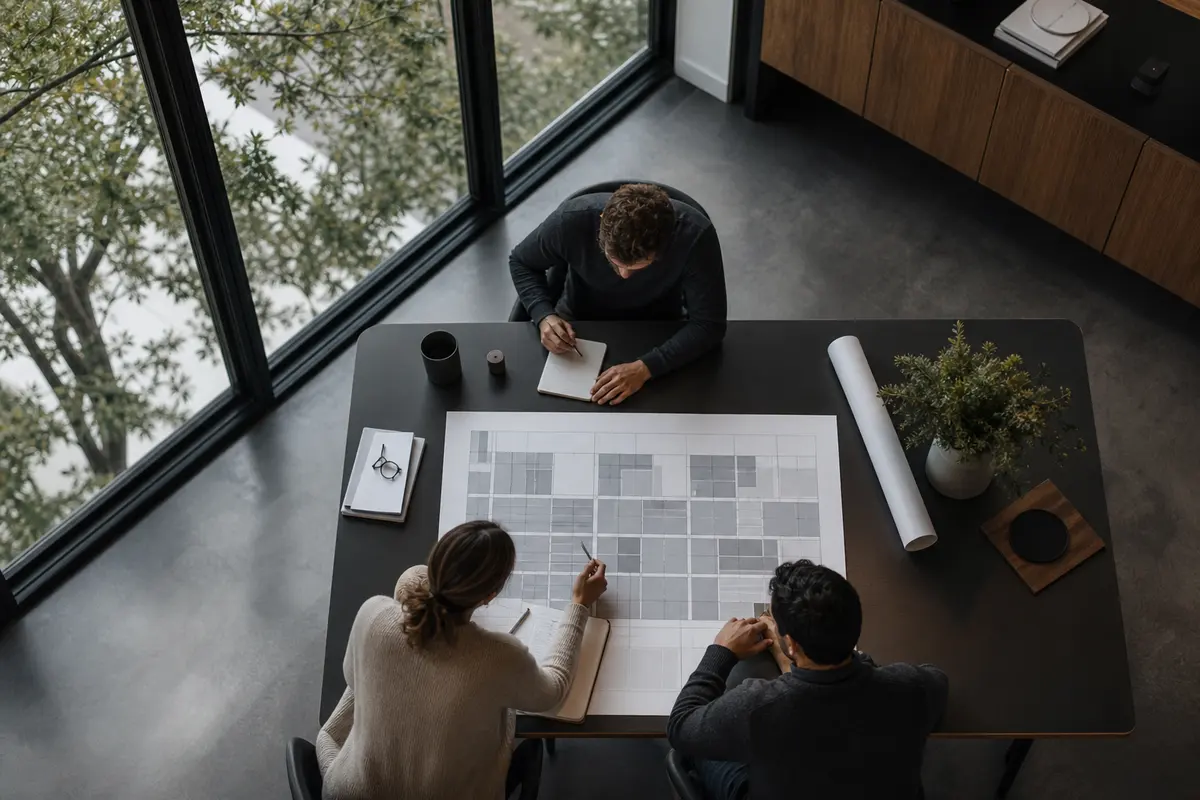 Editorial marketing planning scene for Uniontown, Ohio