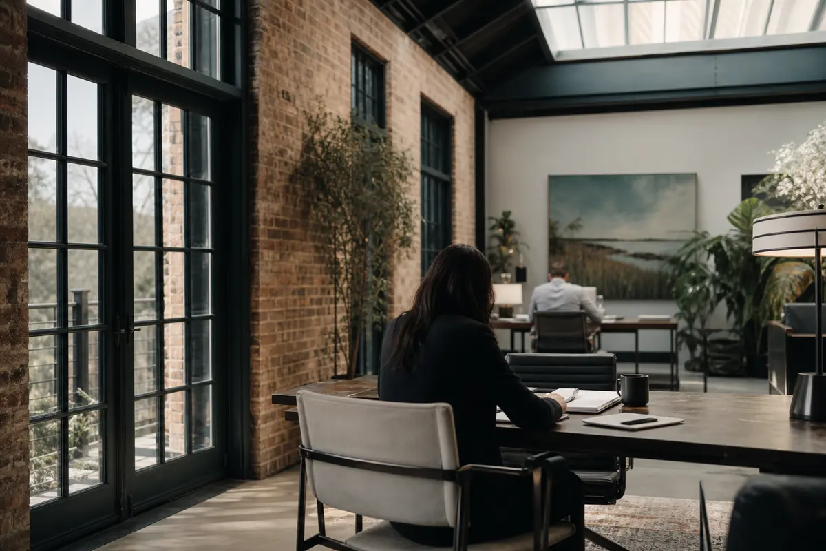 Editorial marketing planning scene for Legal News in Willoughby, Ohio
