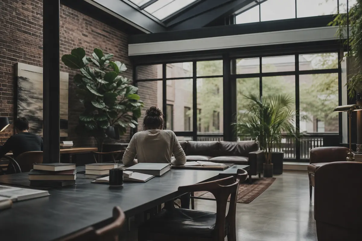 Editorial marketing planning scene for Wooster, Ohio