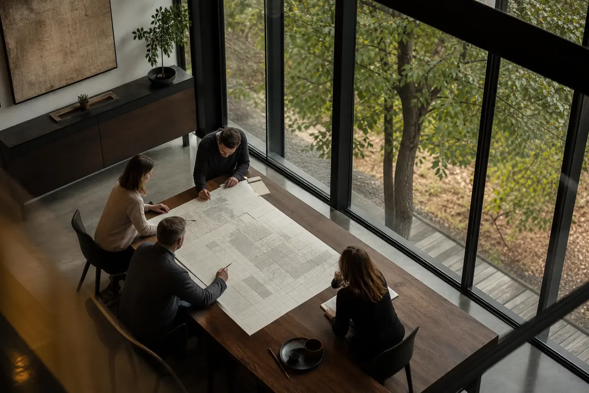 Editorial marketing planning scene for Coweta, Oklahoma