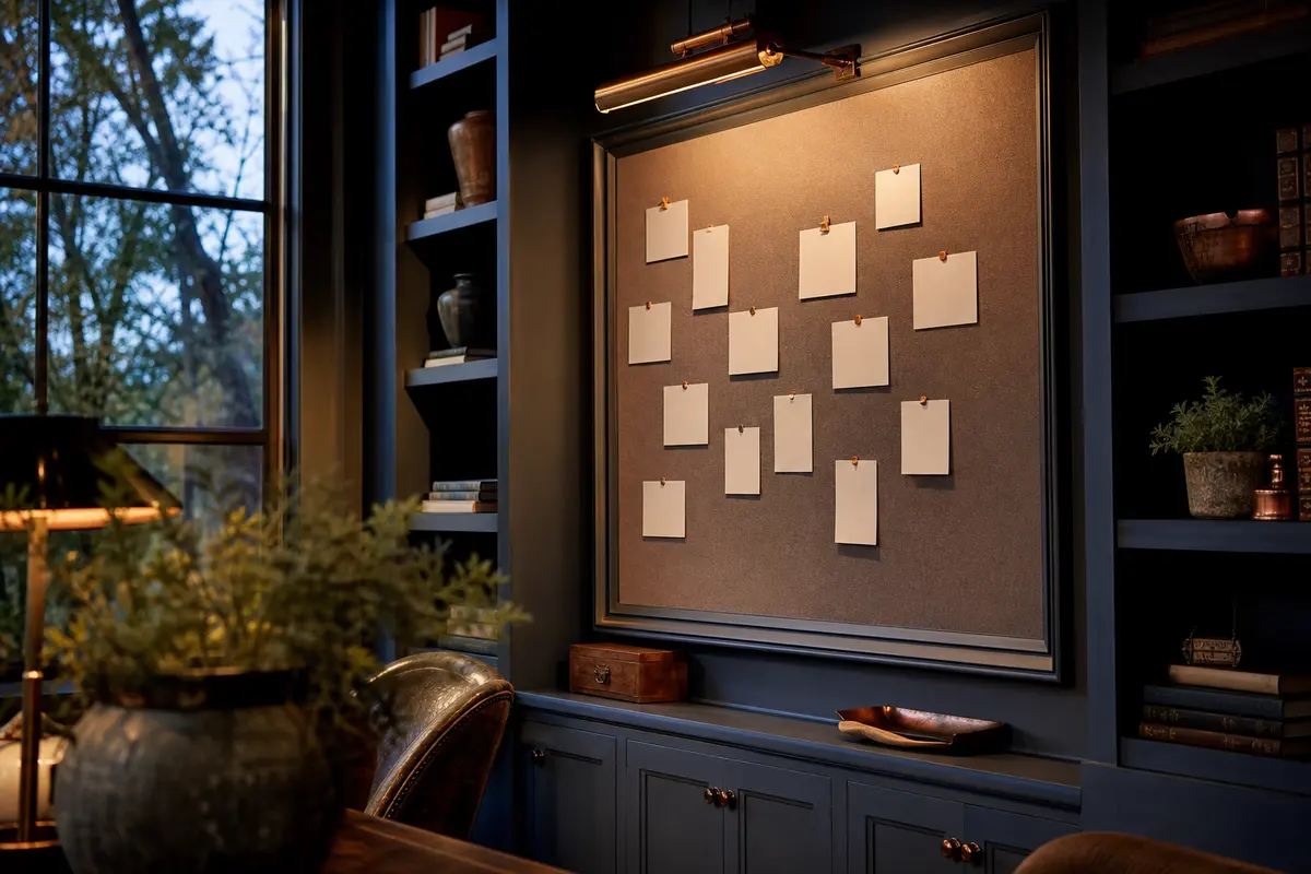 Editorial marketing planning scene for AI SEO in Cushing, Oklahoma