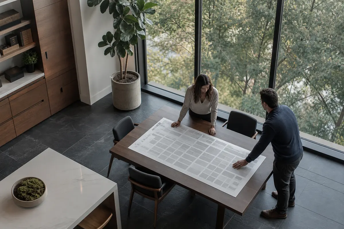 Editorial marketing planning scene for Reputation & Reviews in Edmond, Oklahoma