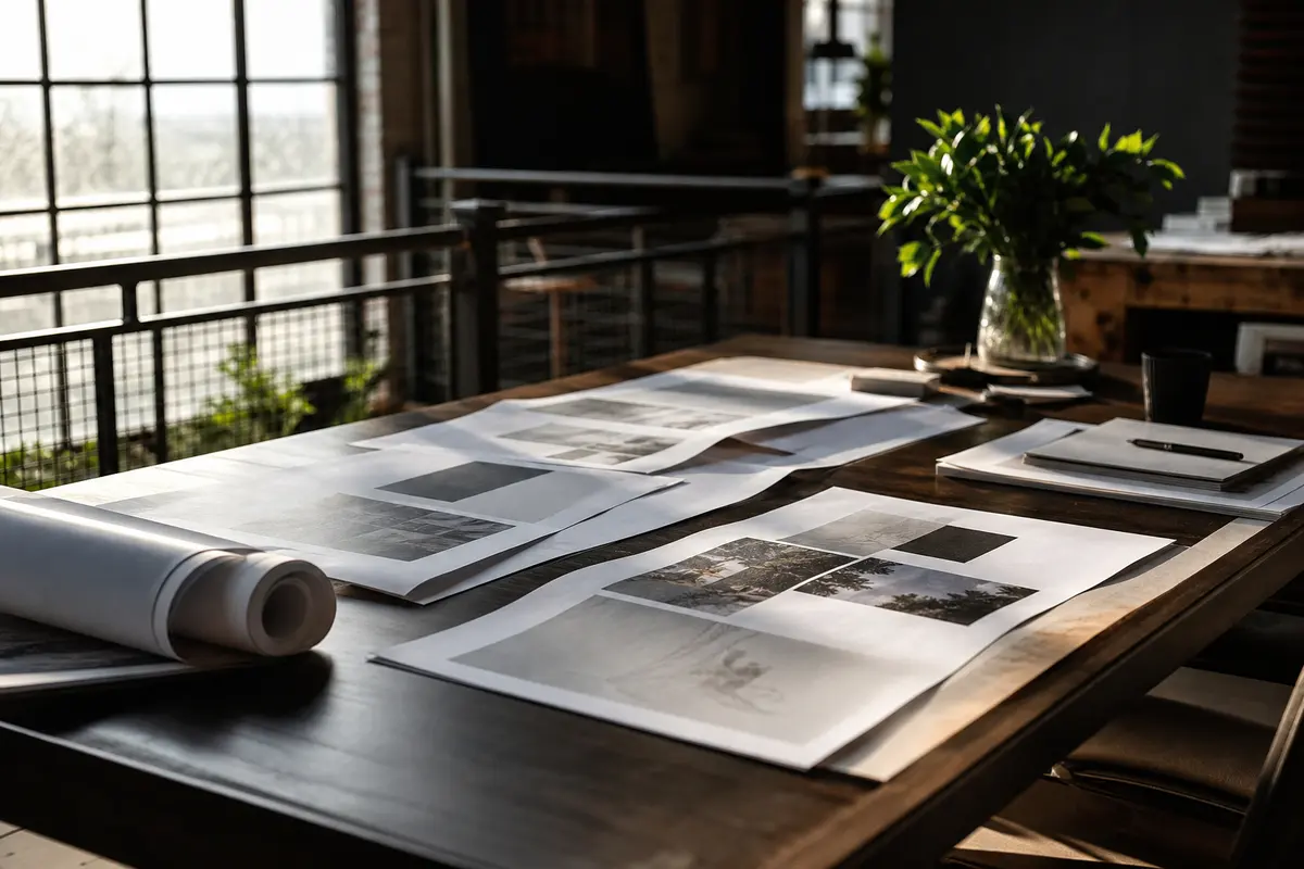 Editorial marketing planning scene for Programmatic SEO in Guymon, Oklahoma