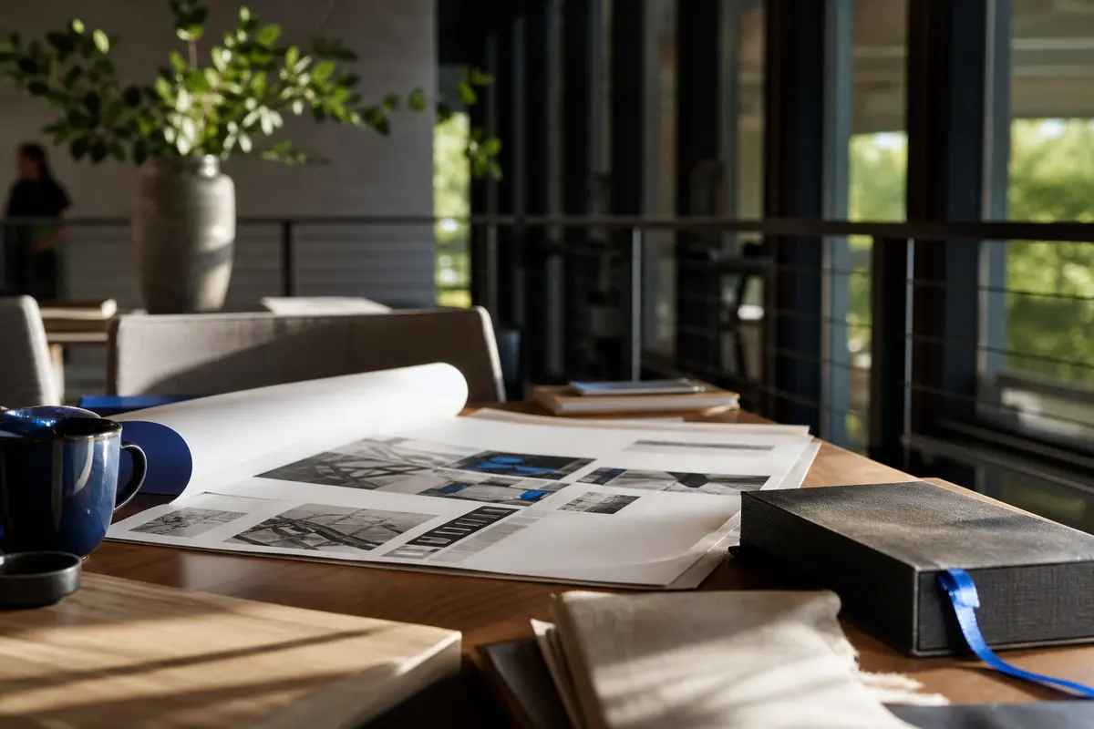 Editorial marketing planning scene for Okmulgee, Oklahoma