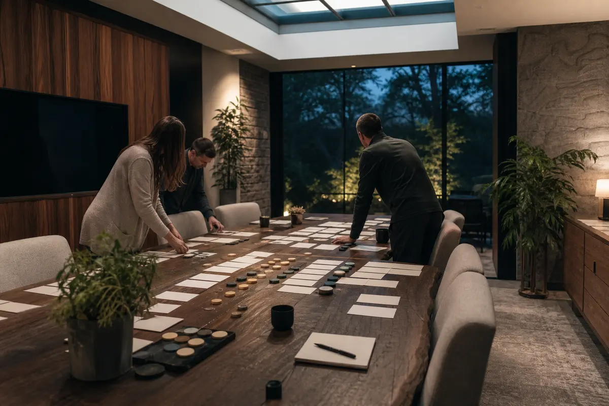 Editorial platform planning scene for Custom Software in Poteau, Oklahoma